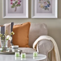 شمع لیوانی معطر سیب سبز ایکیا LOVSKOGSLUND