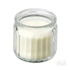 شمع لیوانی معطر وانیل 12 ساعت ایکیا JAMLIK