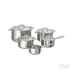 سرویس قابلمه ایکیا ۹ پارچه استیل IKEA 365+