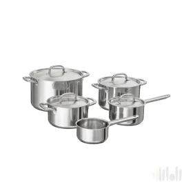 سرویس قابلمه ایکیا ۹ پارچه استیل IKEA 365+