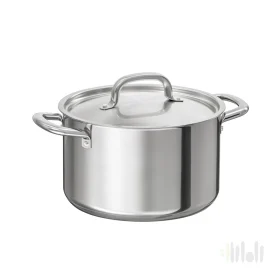 قابلمه استیل ایکیا IKEA 365+ با درب ۵ لیتری