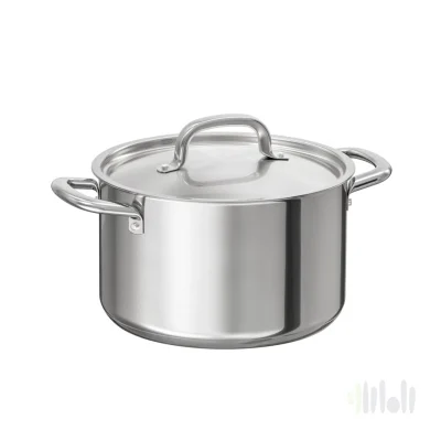 قابلمه استیل ایکیا IKEA 365+ با درب ۵ لیتری